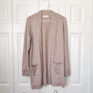 Pink Open Cardigan Verve Ami with Pockets size M